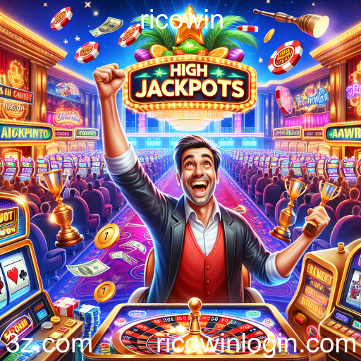 Descubra a Emoção dos Jackpots Altos no Ricowin